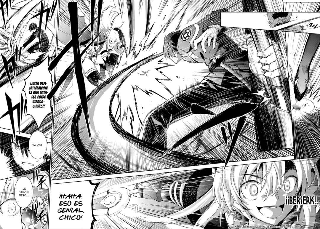 Magika no Kenshi to Shoukan Maou Chapter 24 - Page 12