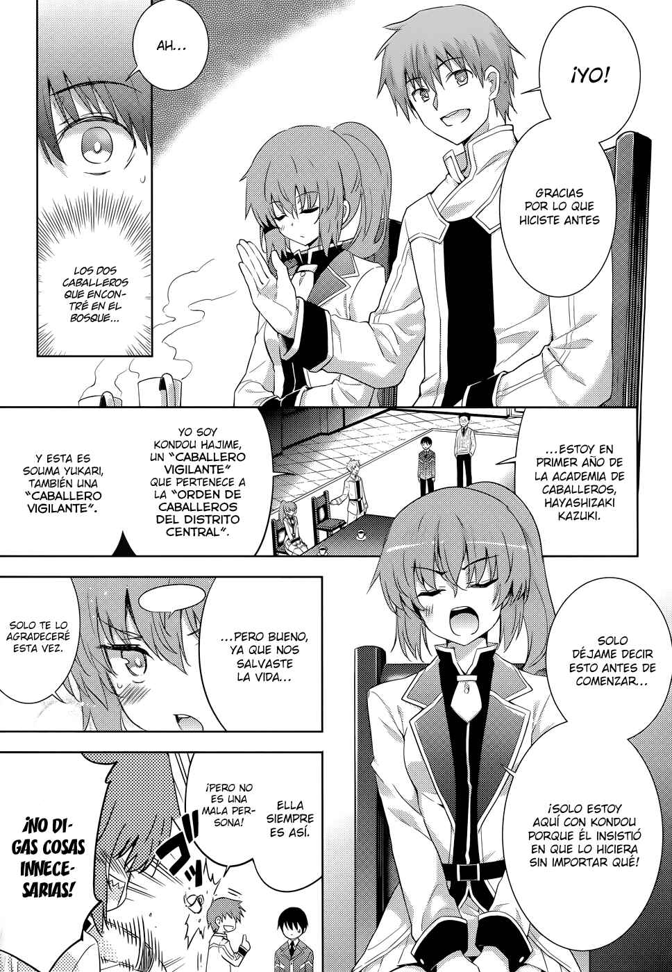 Magika no Kenshi to Shoukan Maou Chapter 24 - Page 4