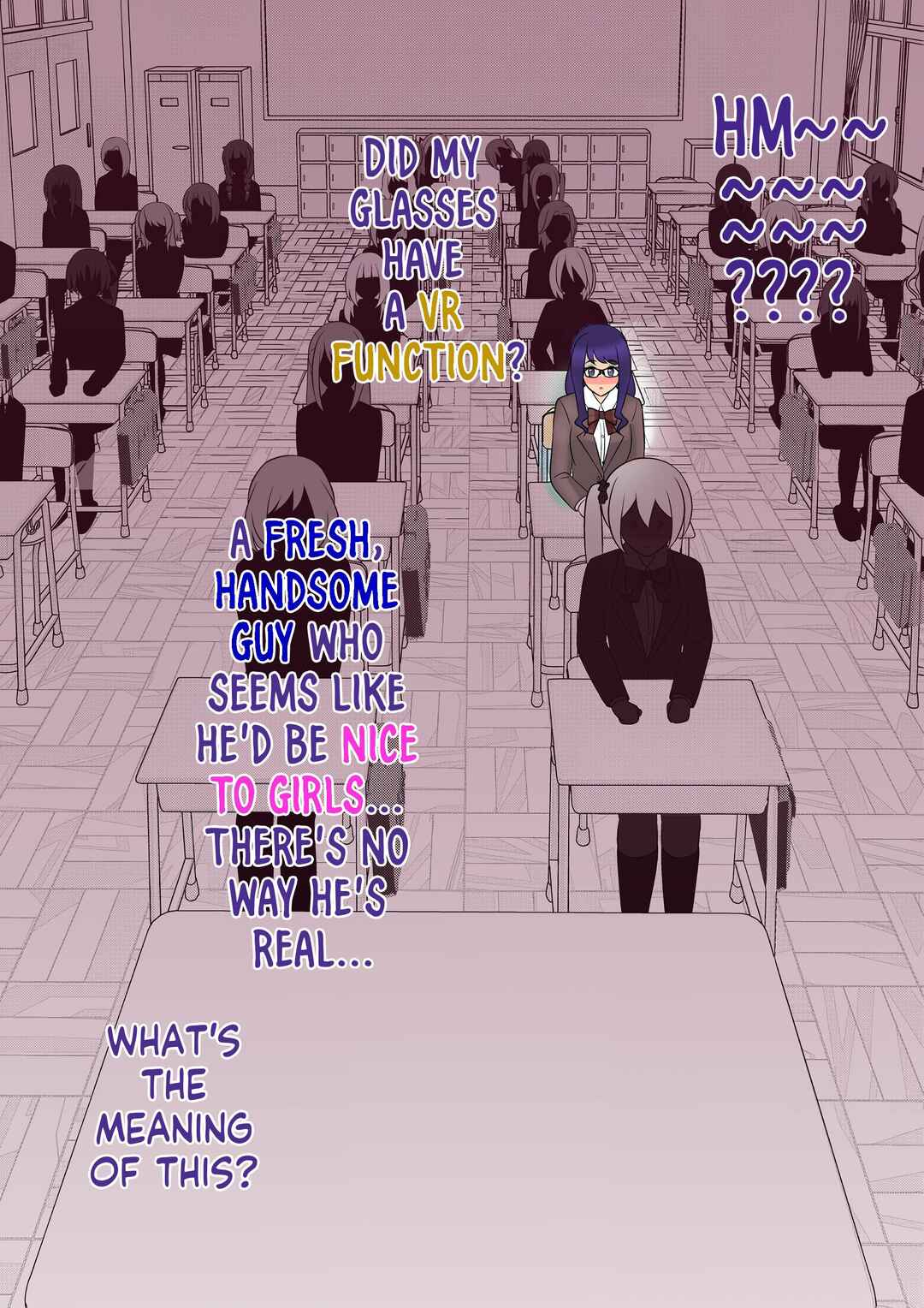 Danjo-hi 1:39 no Heikou Sekai wa Omoi no Hoka Futsuu (Fan Colored) Chapter 55 - Page 7