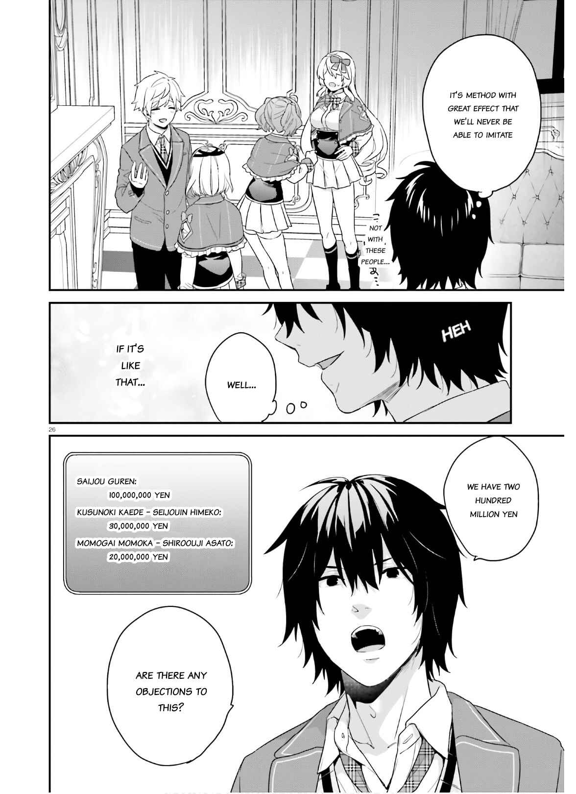 Jishou F-Rank no Oniisama ga Game de Hyouka sareru Gakuen no Chouten ni Kunrin suru Sou desu yo? Chapter 30 - Page 26