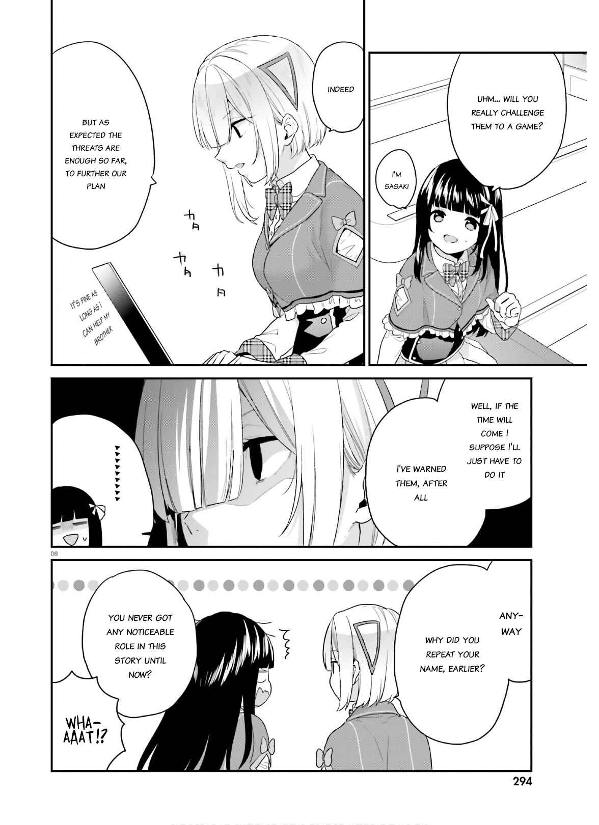 Jishou F-Rank no Oniisama ga Game de Hyouka sareru Gakuen no Chouten ni Kunrin suru Sou desu yo? Chapter 30 - Page 8