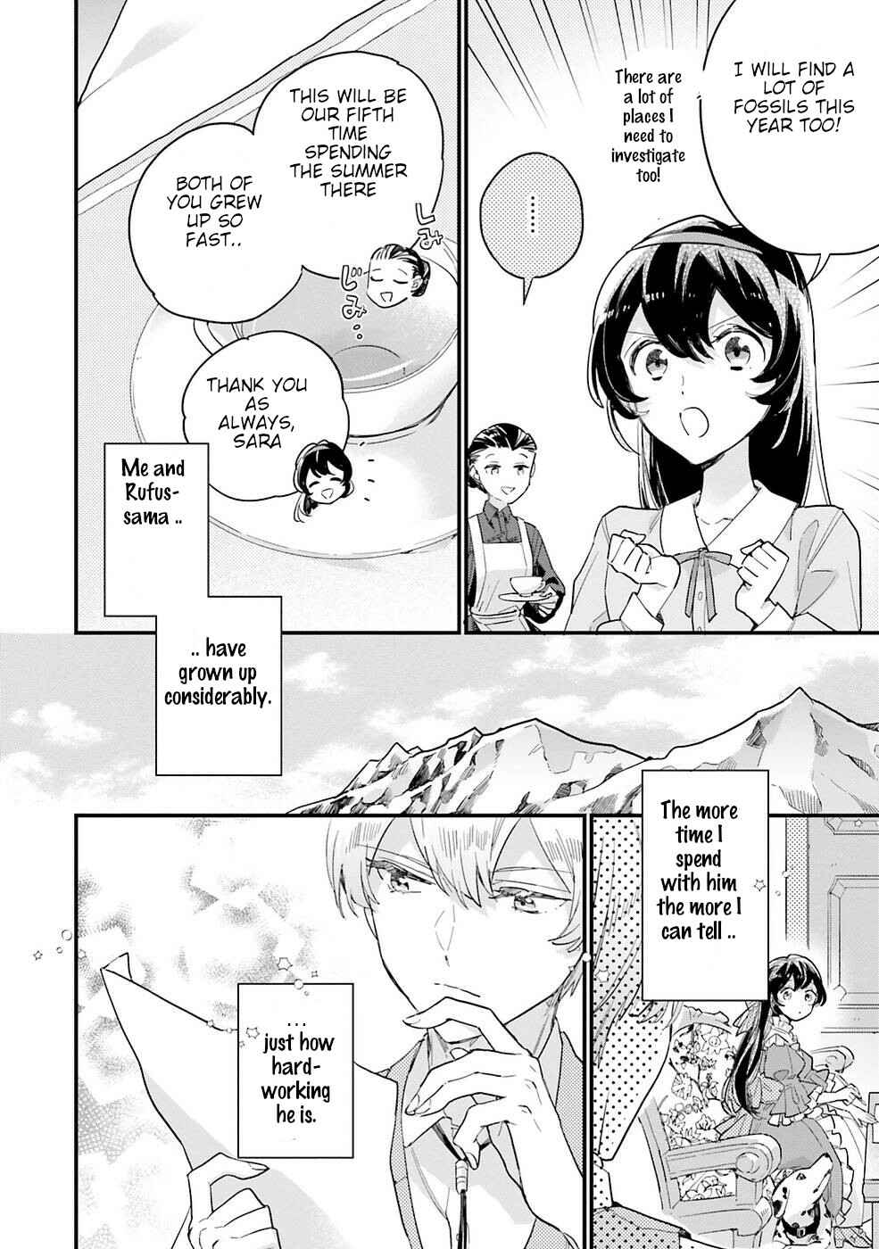 Yowaki MAX Reijou nanoni, Ratsuwan Konyakusha-sama no Kake ni Notte Shimatta Chapter 6 - Page 14