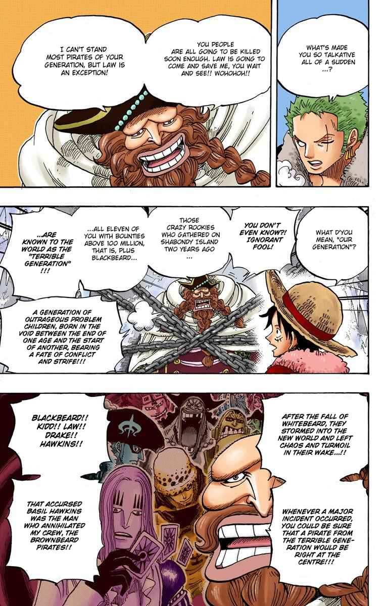One Piece (Official Colored) Chapter 664 - Page 11