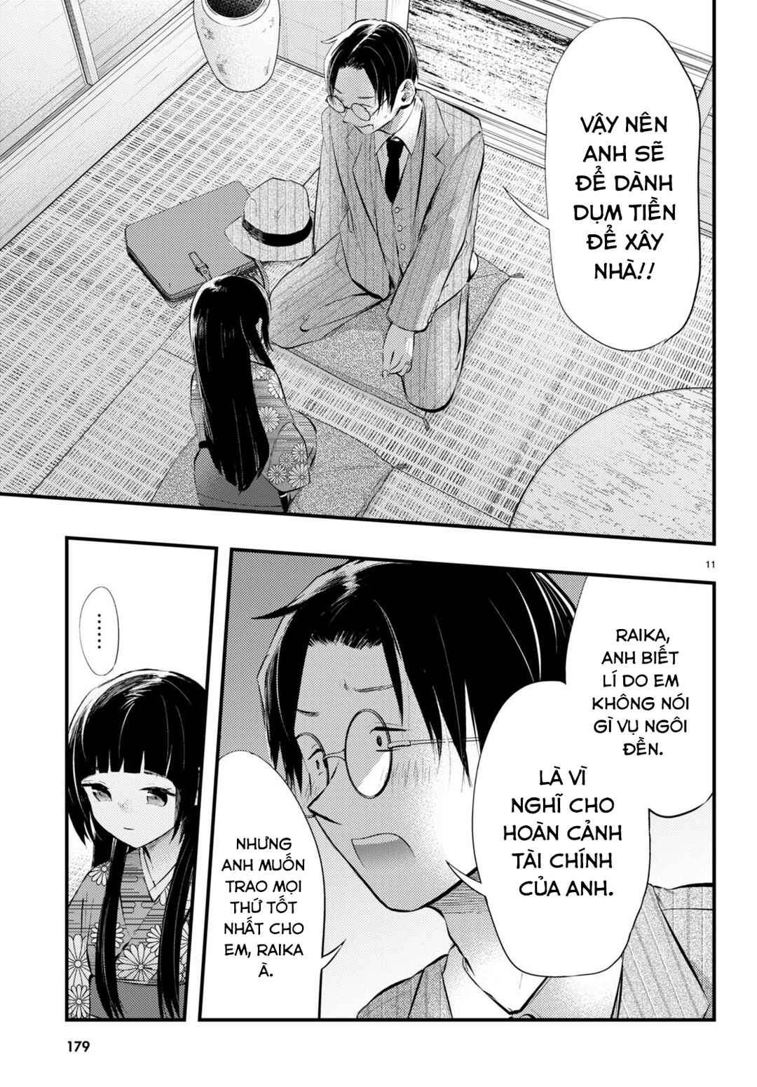 Tsuma no Kigen de Tenkou ga Kawaru Hanashi Chapter 5 - Page 11