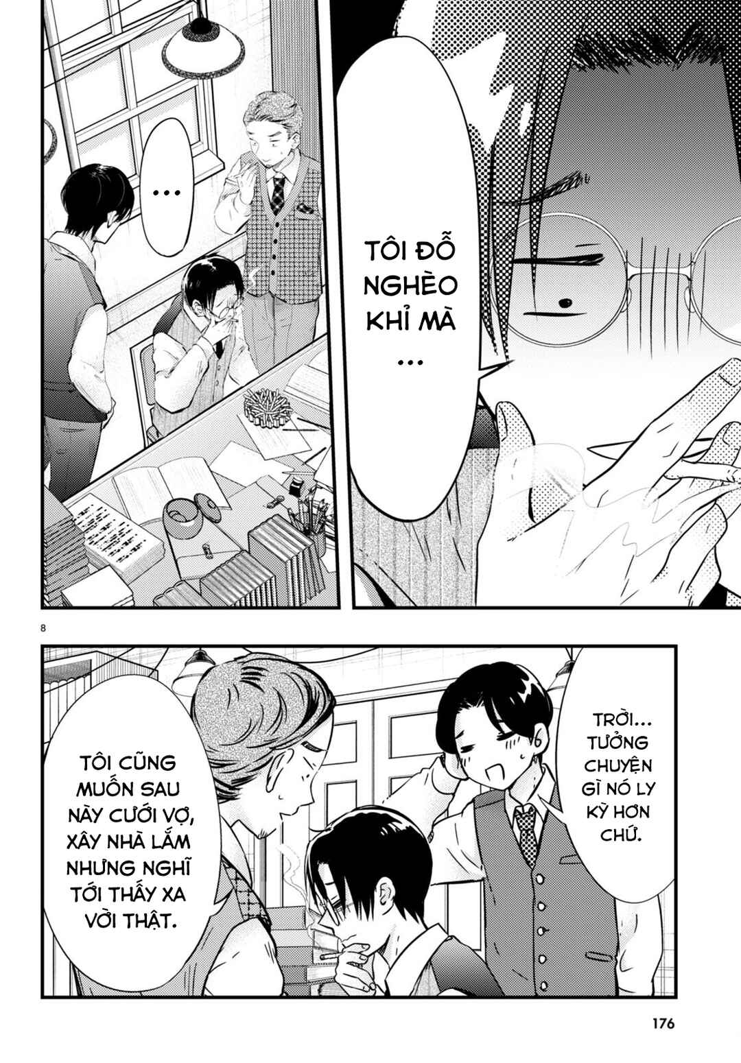 Tsuma no Kigen de Tenkou ga Kawaru Hanashi Chapter 5 - Page 8