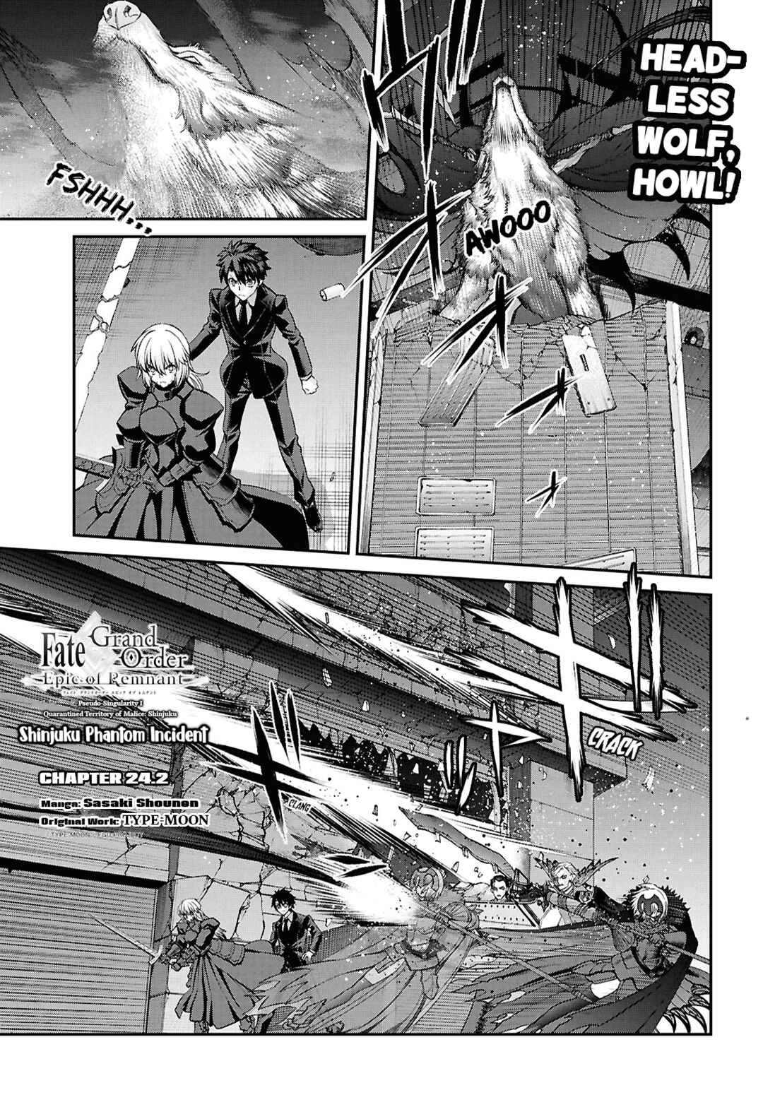 Fate/Grand Order -Epic of Remnant- Pseudo-Singularity I: Quarantined Territory of Malice, Shinjuku - Shinjuku Phantom Incident Chapter 24.2 - Page 1