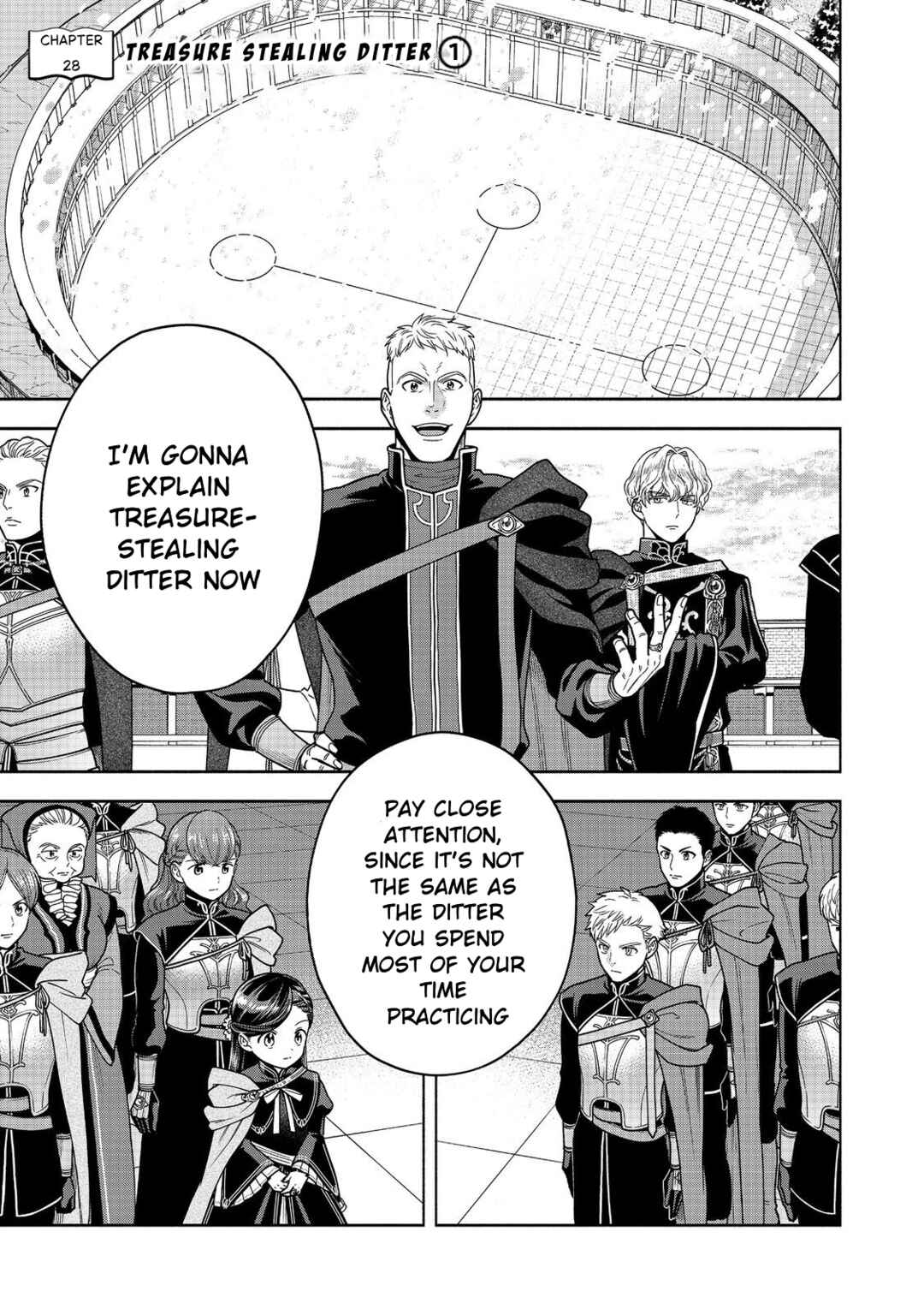 Honzuki no Gekokujou: Shisho ni Naru tame ni wa Shudan o Erandeiraremasen—Dai-4 Bu: Kizokuin no Toshokan o Sukuitai! Chapter 28 - Page 1