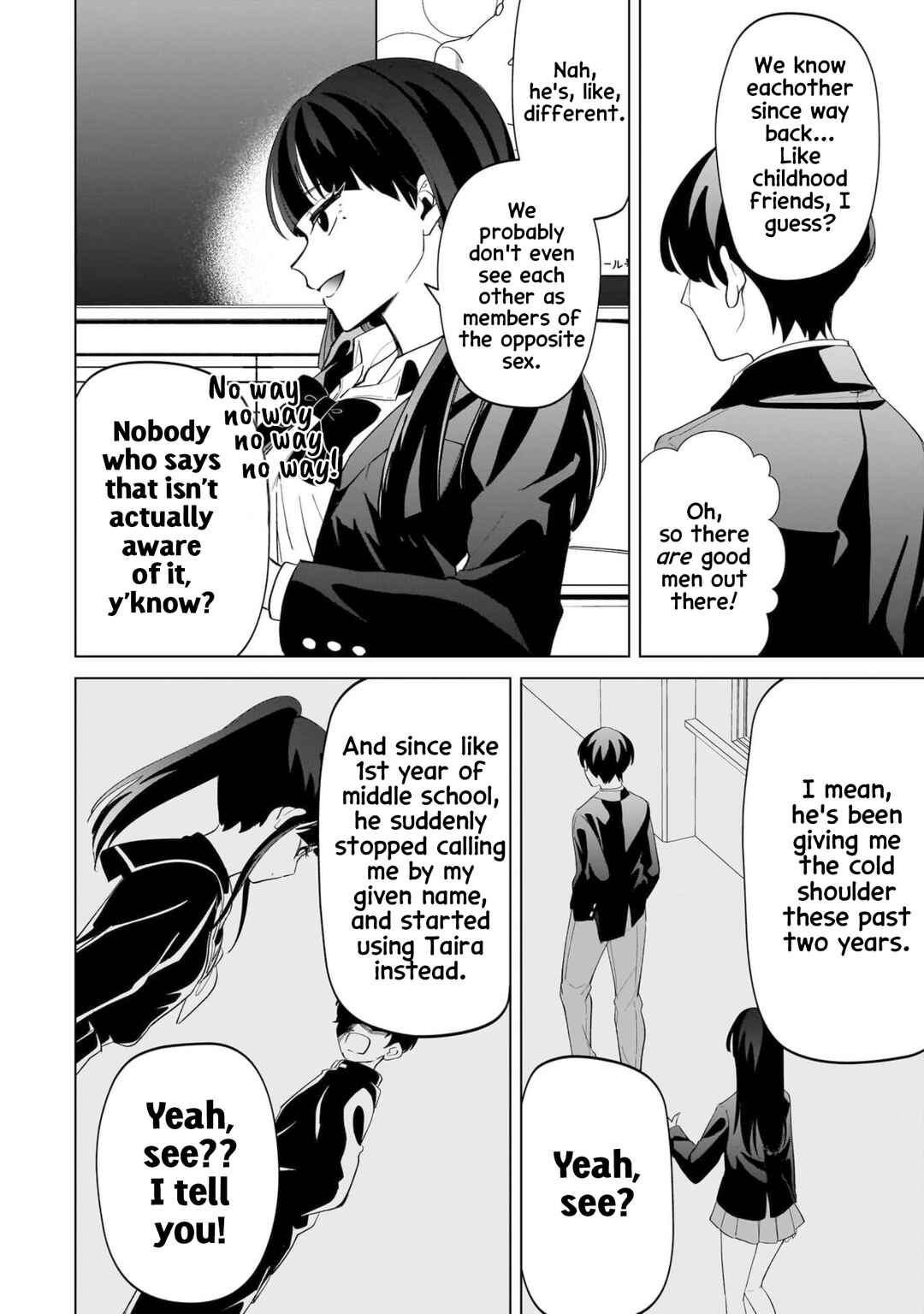 Shiretto Sugee Koto Itteru Gal. - Shiritsu Paranomaru Koukou no Nichijou Chapter 14 - Page 8