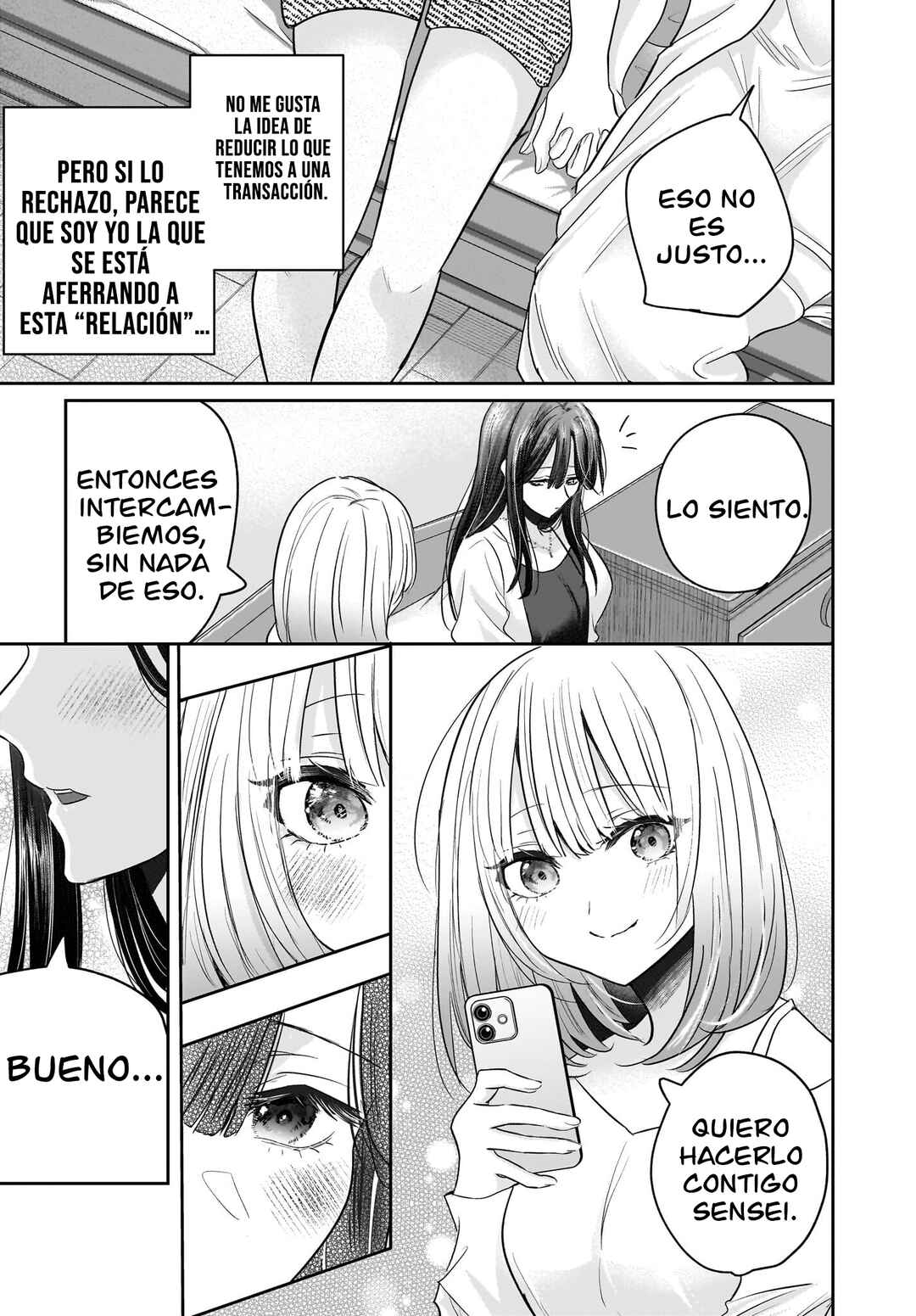 Hitodzuma Kyoushi ga Oshiego no Joshi koukousei ni do hamari suru Hanashi Chapter 4 - Page 32