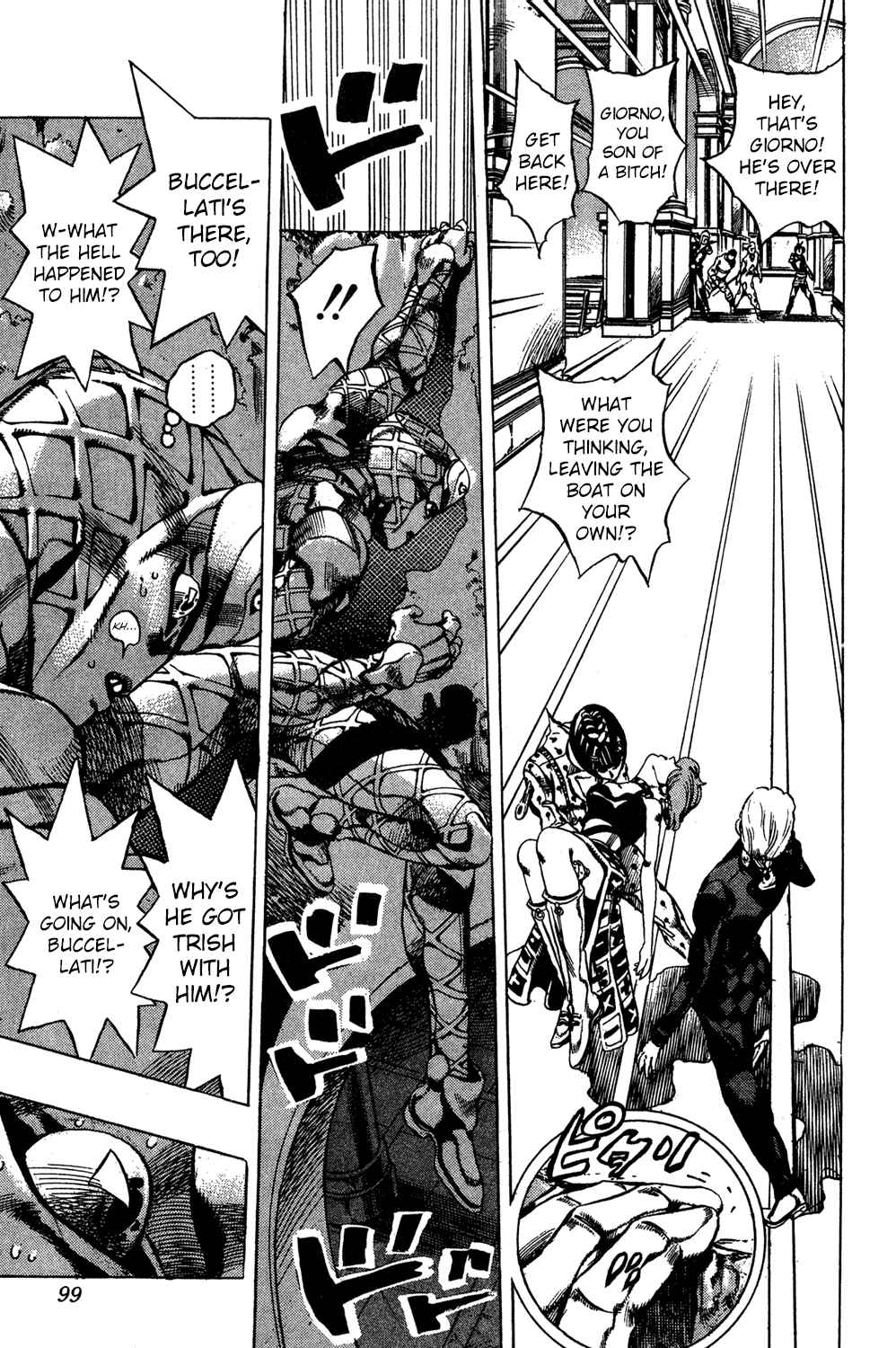 JoJo no Kimyou na Bouken: Part 5 - Ougon no Kaze Chapter 83 - Page 12