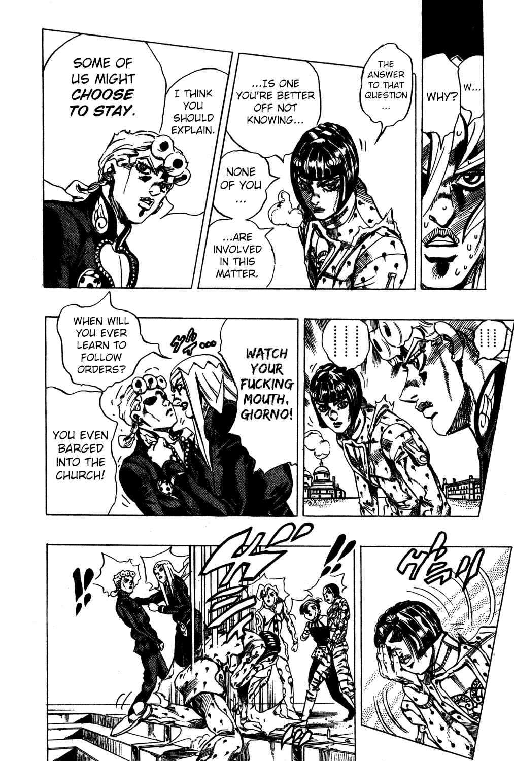 JoJo no Kimyou na Bouken: Part 5 - Ougon no Kaze Chapter 83 - Page 17
