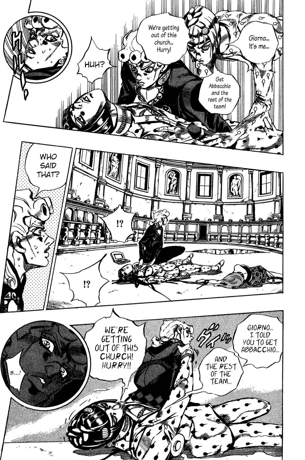 JoJo no Kimyou na Bouken: Part 5 - Ougon no Kaze Chapter 83 - Page 8