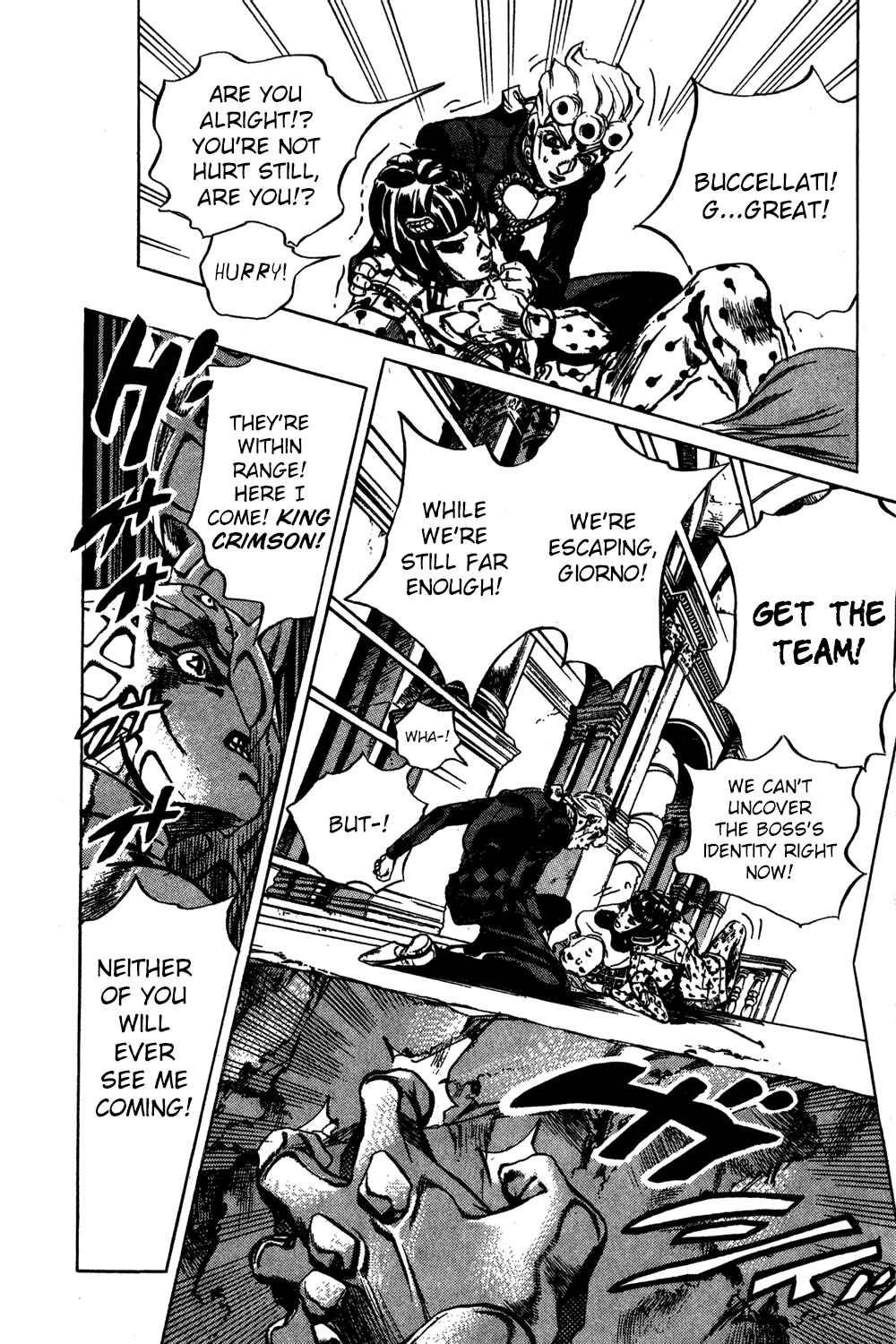 JoJo no Kimyou na Bouken: Part 5 - Ougon no Kaze Chapter 83 - Page 9