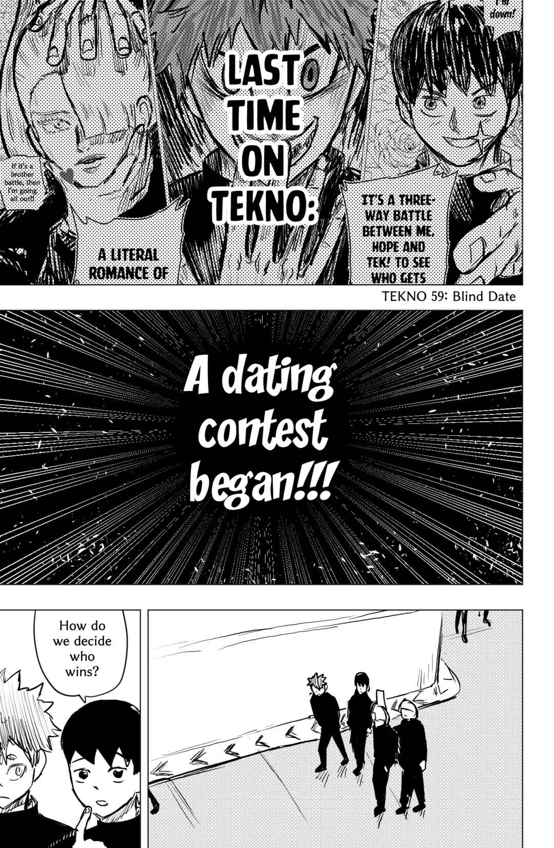 TEKNO: Sci-Fi Shonen Manga! Chapter 59 - Page 1