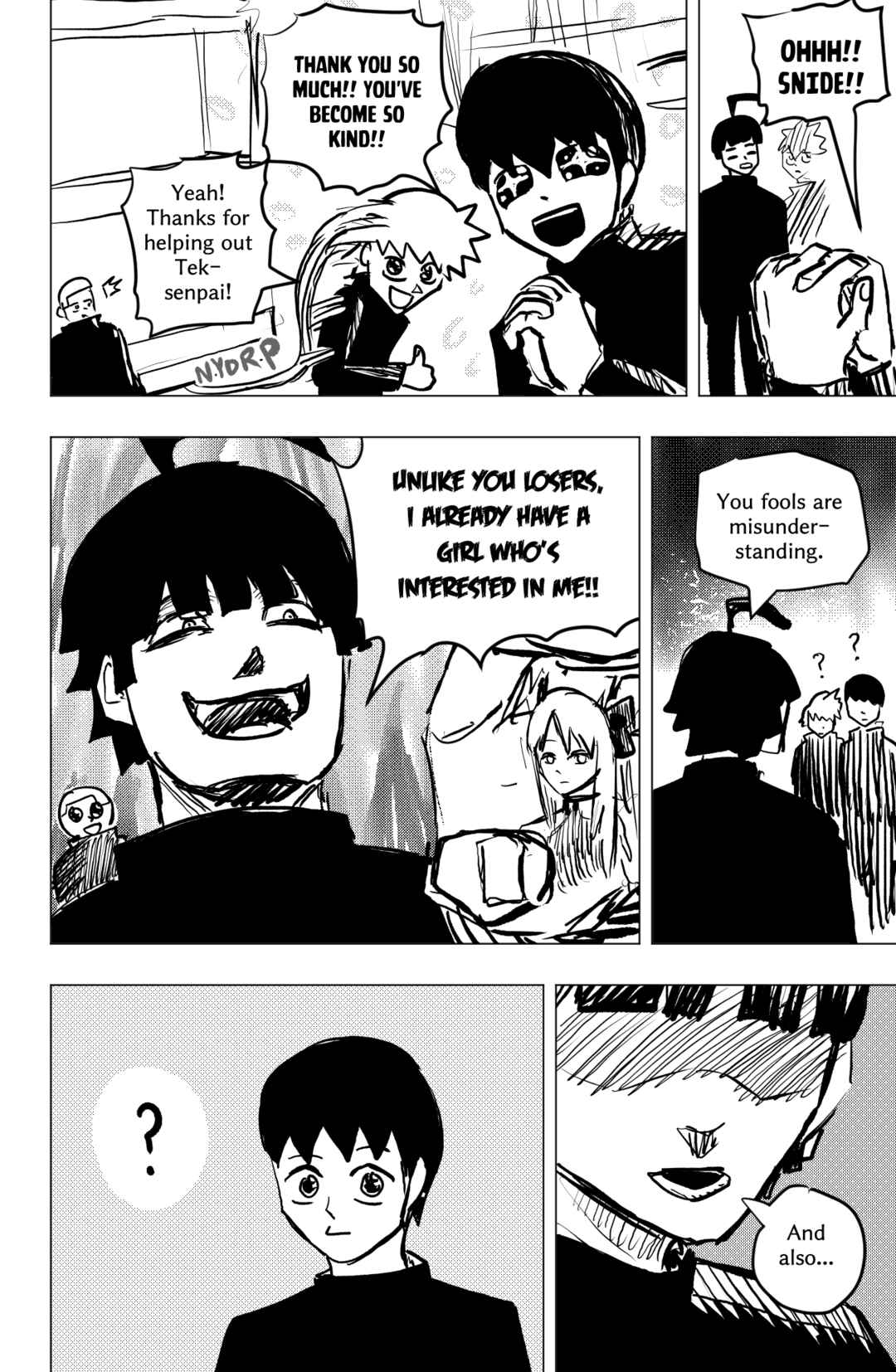 TEKNO: Sci-Fi Shonen Manga! Chapter 59 - Page 4