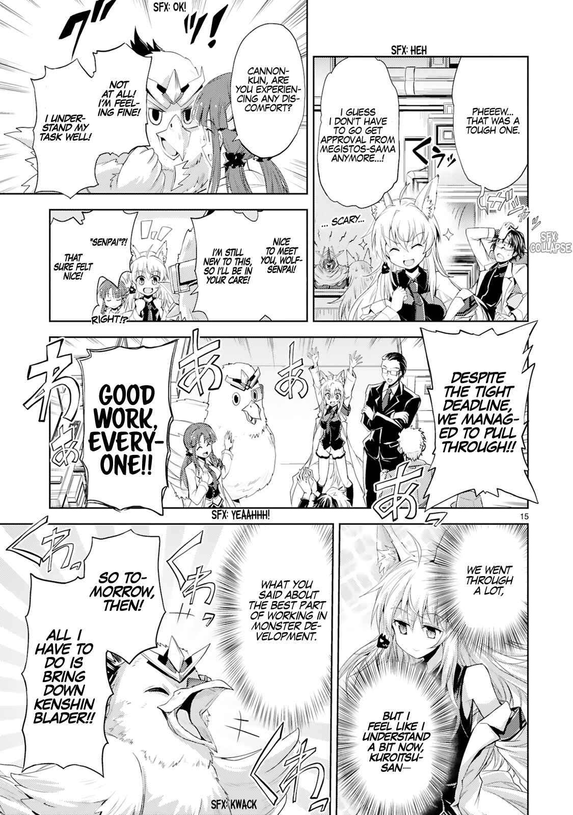 Kaijin Kaihatsubu no Kuroitsu-san Chapter 3 - Page 16