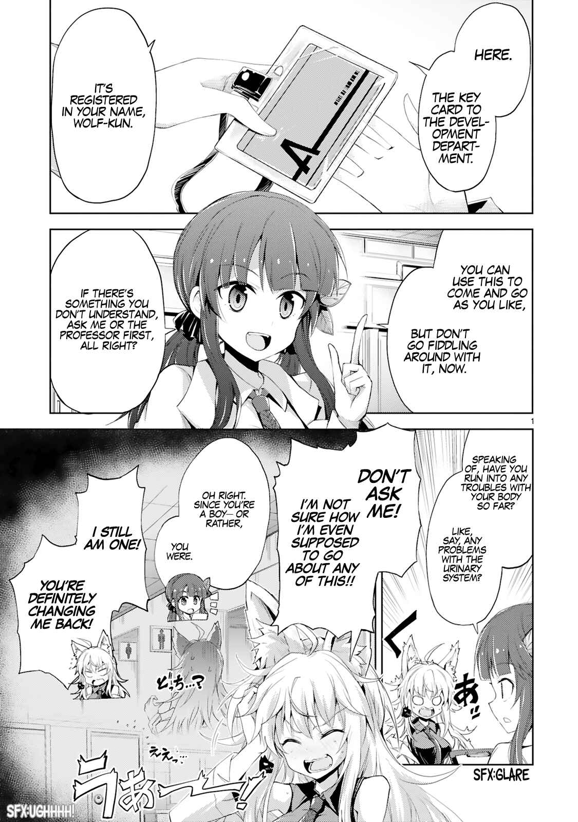 Kaijin Kaihatsubu no Kuroitsu-san Chapter 3 - Page 2