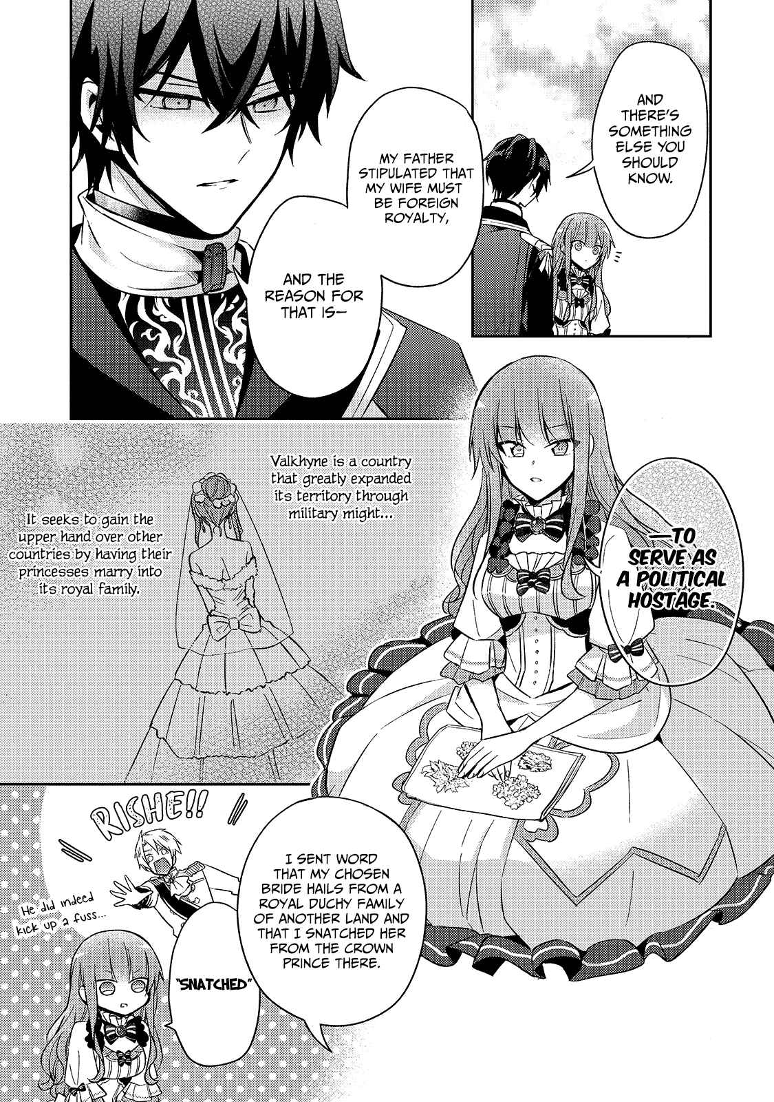 Loop 7-kaime no Akuyaku Reijou wa, Moto Tekikoku de Jiyuu Kimama na Hanayome Seikatsu o Mankitsu Suru Chapter 3 - Page 14