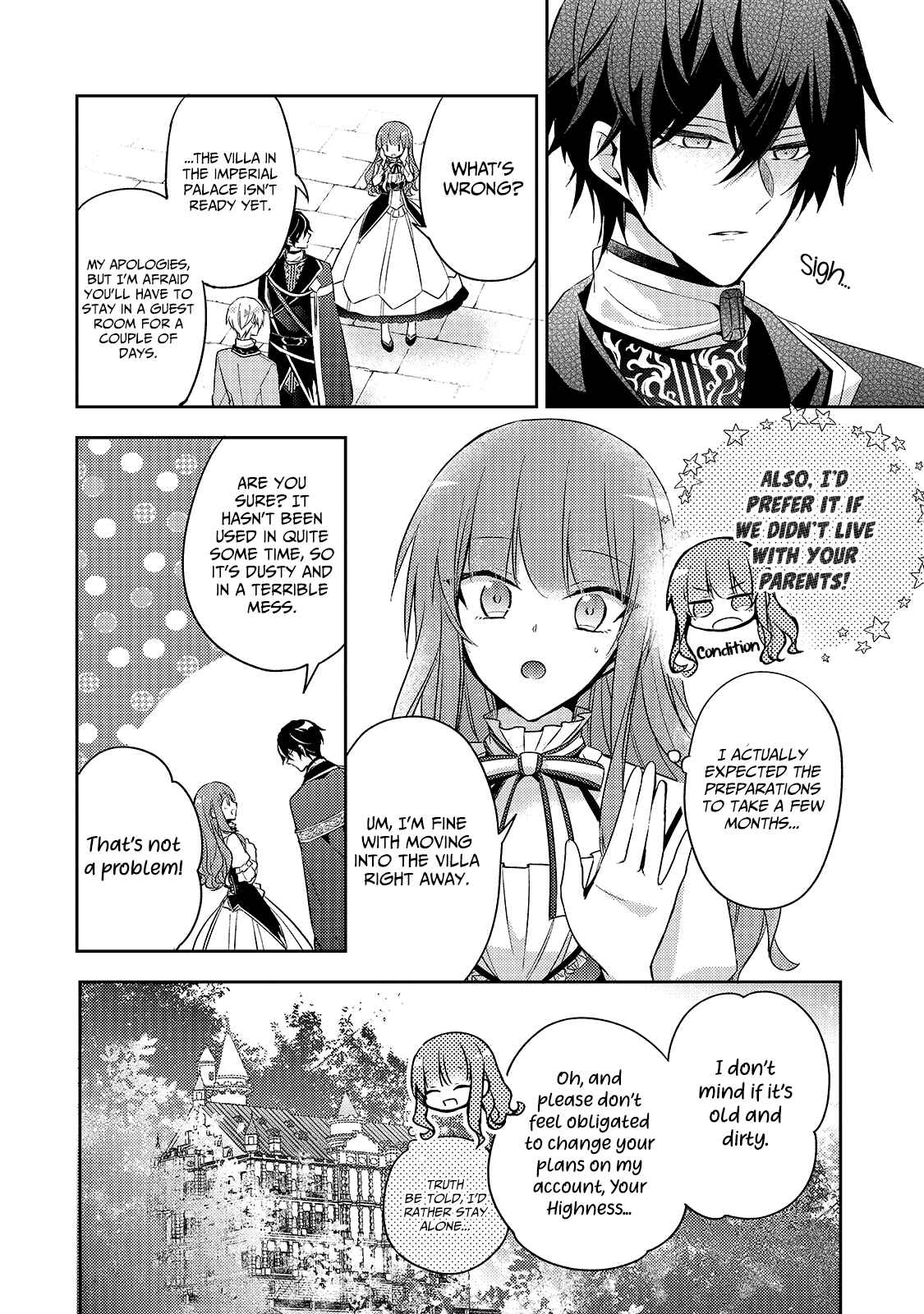 Loop 7-kaime no Akuyaku Reijou wa, Moto Tekikoku de Jiyuu Kimama na Hanayome Seikatsu o Mankitsu Suru Chapter 3 - Page 22