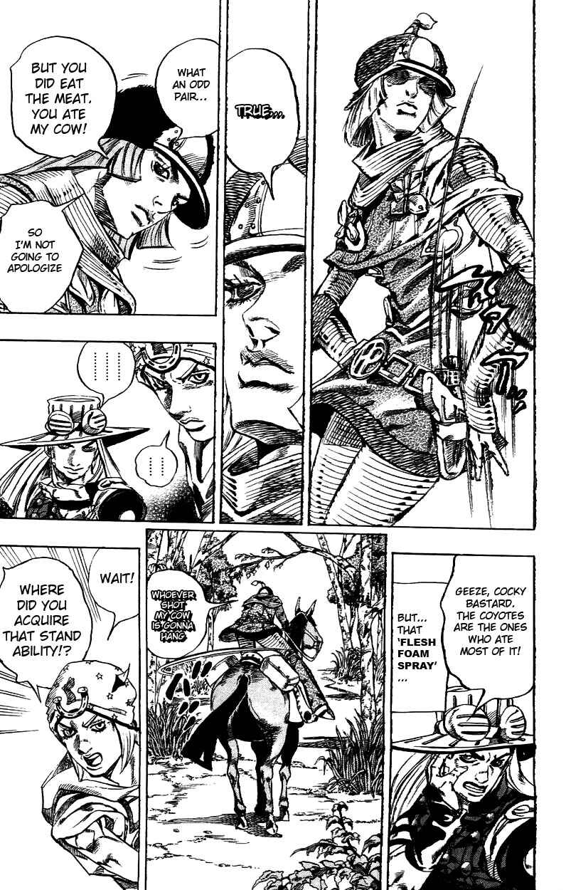 JoJo no Kimyou na Bouken: Part 7 - Steel Ball Run Chapter 33 - Page 21