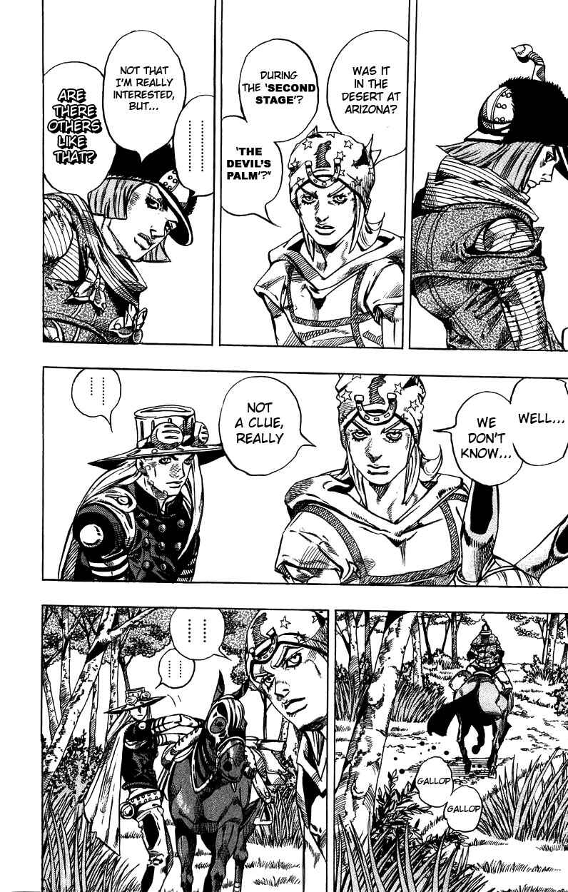 JoJo no Kimyou na Bouken: Part 7 - Steel Ball Run Chapter 33 - Page 22