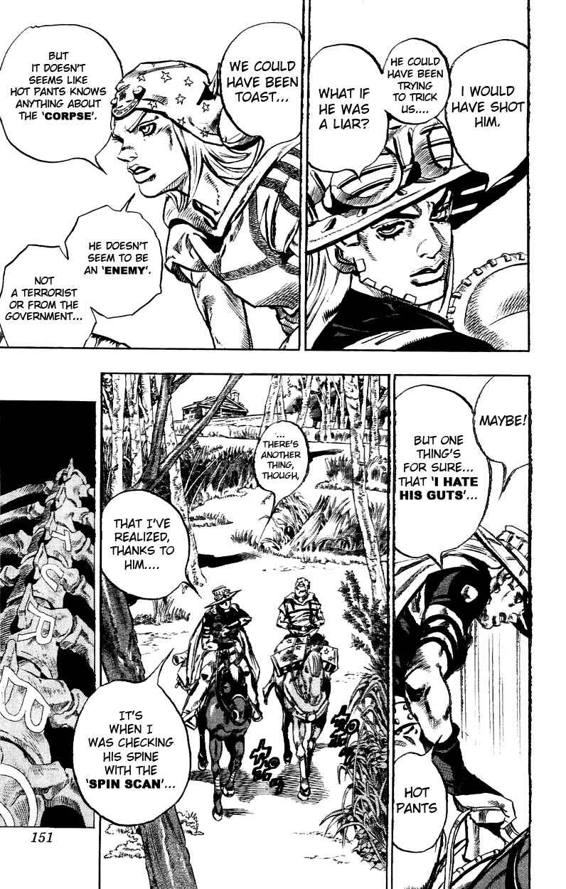 JoJo no Kimyou na Bouken: Part 7 - Steel Ball Run Chapter 33 - Page 23