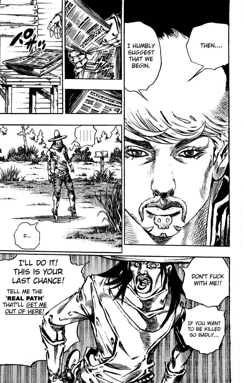 JoJo no Kimyou na Bouken: Part 7 - Steel Ball Run Chapter 33 - Page 45