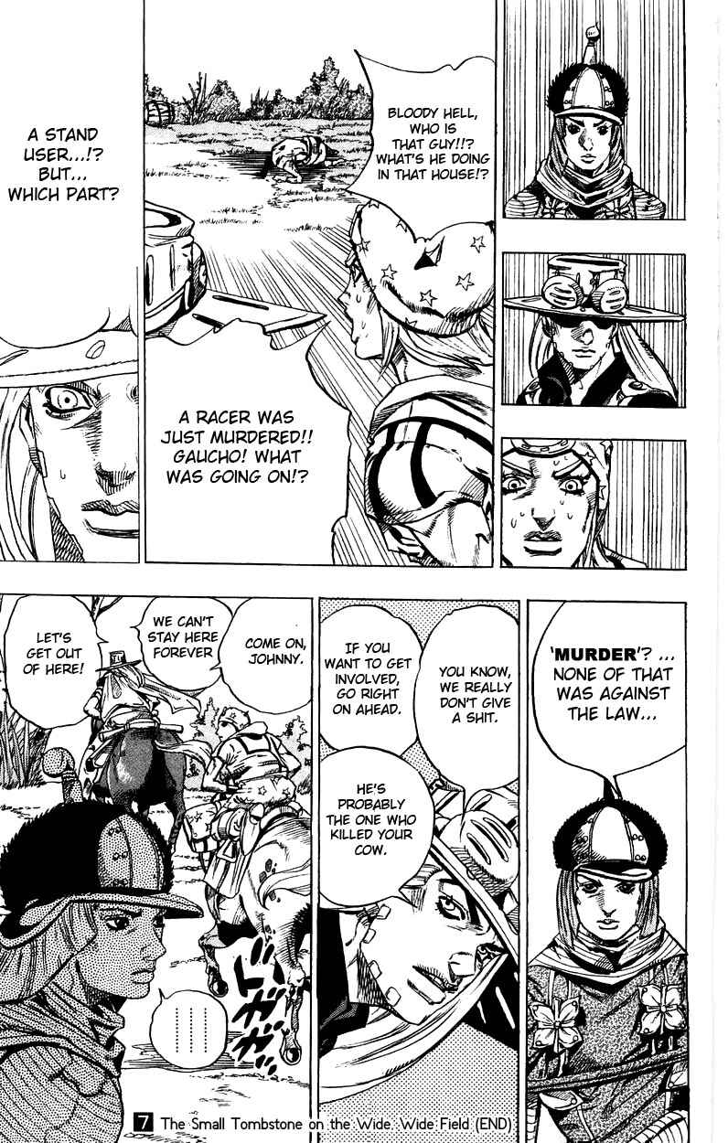 JoJo no Kimyou na Bouken: Part 7 - Steel Ball Run Chapter 33 - Page 57