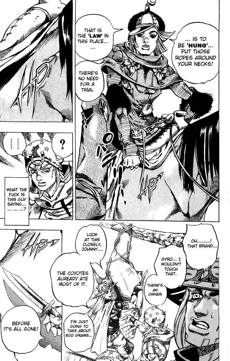 JoJo no Kimyou na Bouken: Part 7 - Steel Ball Run Chapter 33 - Page 6