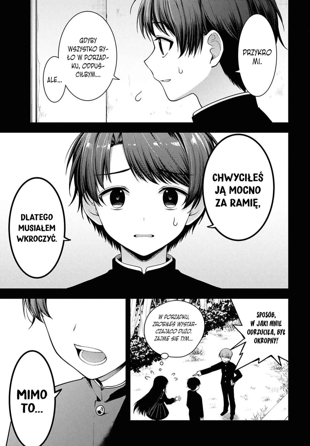 Tonari no Seki no Yankee Shimizu-san ga Kami wo Kuroku Sometekita Chapter 4 - Page 14