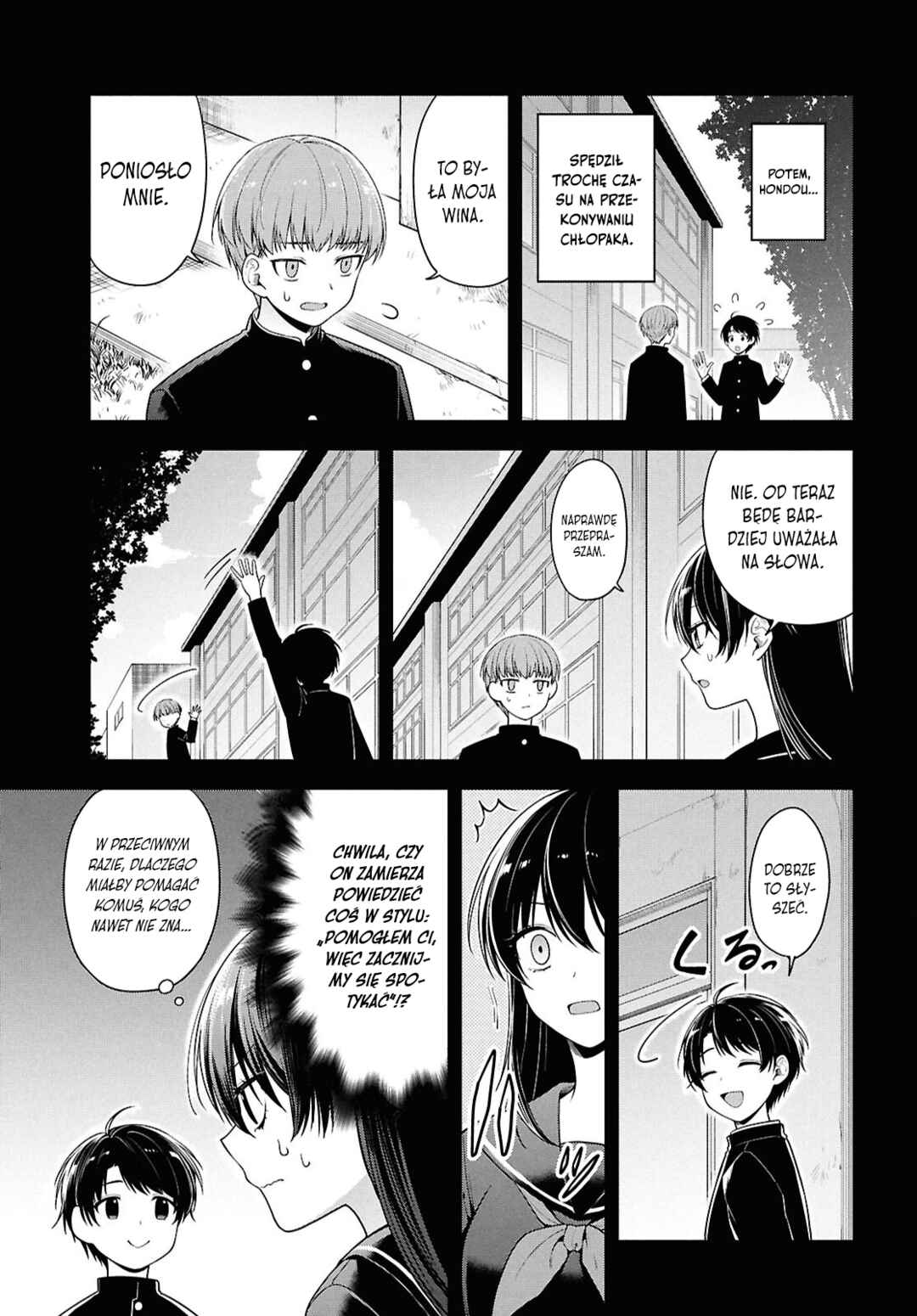 Tonari no Seki no Yankee Shimizu-san ga Kami wo Kuroku Sometekita Chapter 4 - Page 16