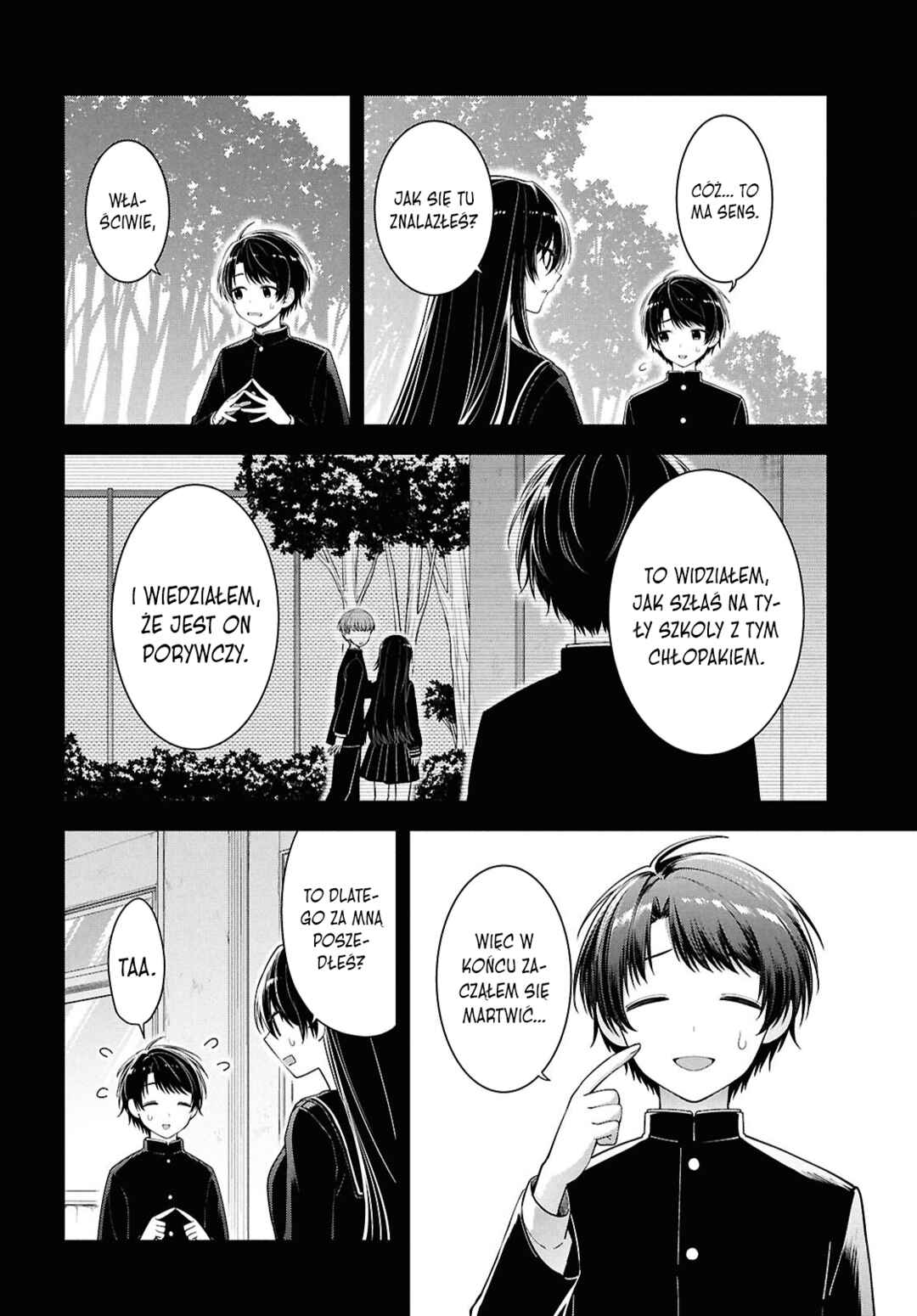Tonari no Seki no Yankee Shimizu-san ga Kami wo Kuroku Sometekita Chapter 4 - Page 19