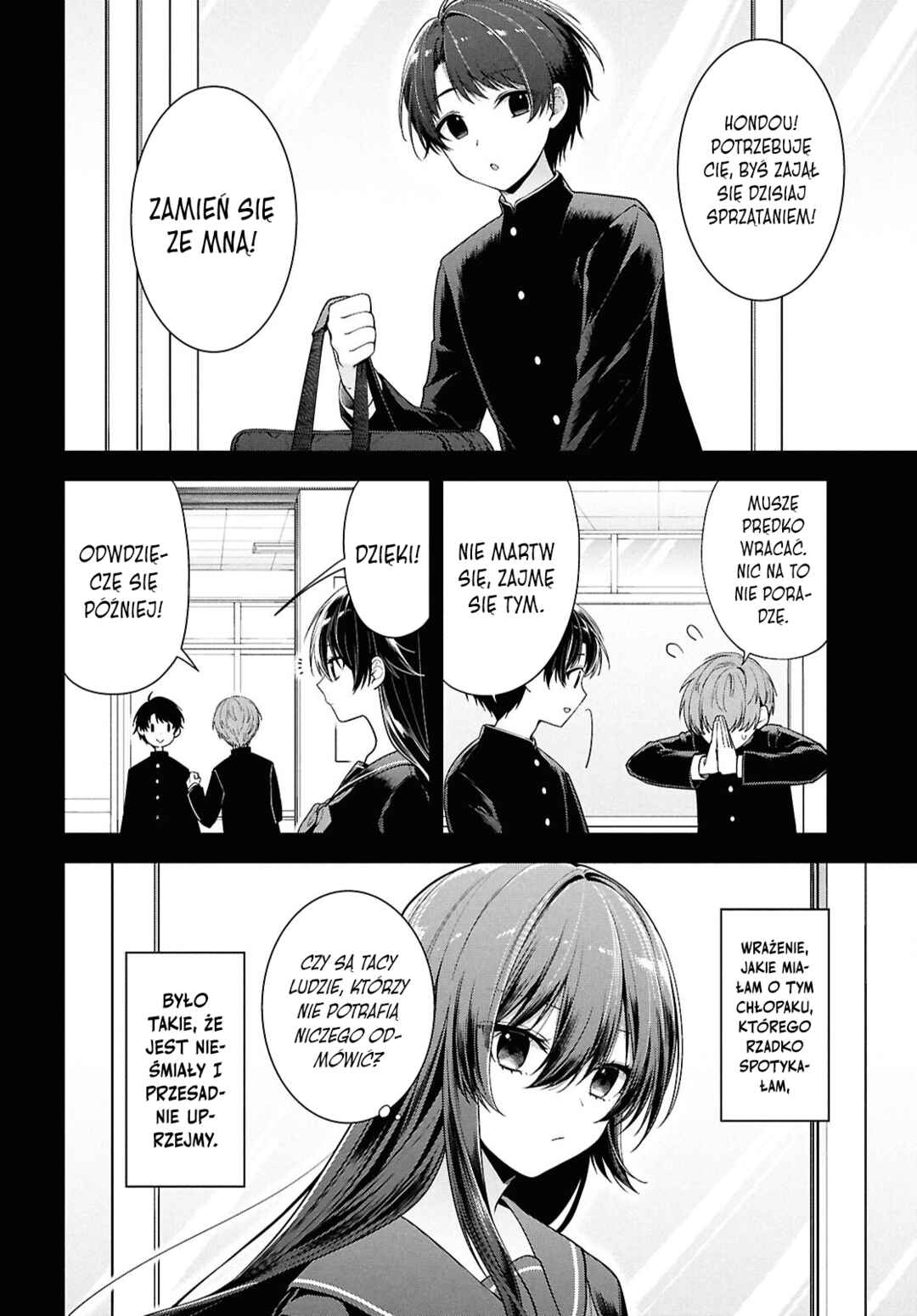 Tonari no Seki no Yankee Shimizu-san ga Kami wo Kuroku Sometekita Chapter 4 - Page 8