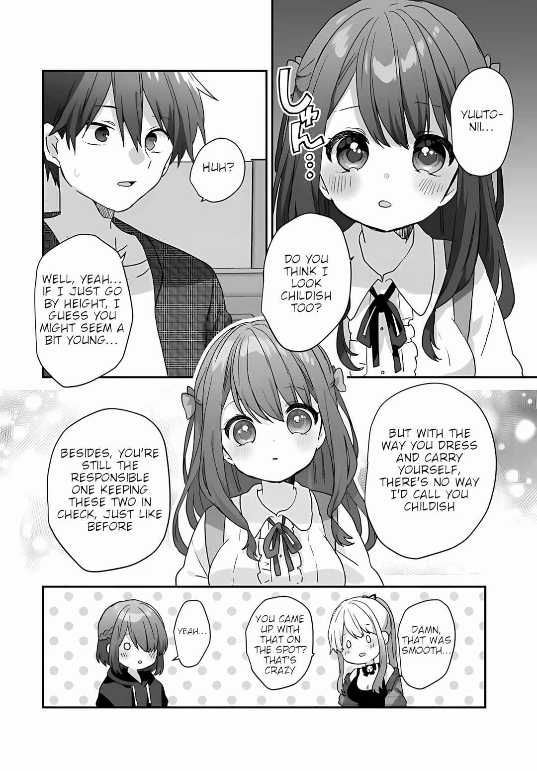 Daigaku Nyuugakuji Kara Uwasa Sareteita Bishoujo San Shimai, Ikiwakareteita Gimai Datta. Chapter 2.1 - Page 9