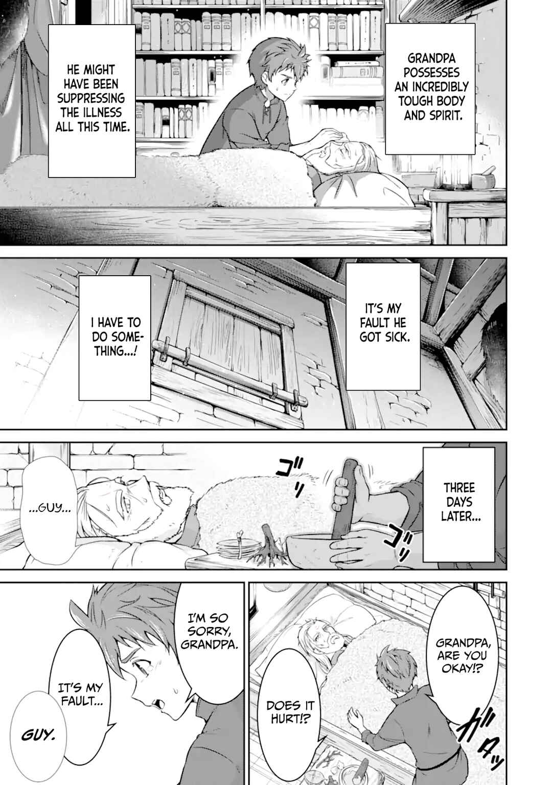 Ossan Boukensha no Okureta Eiyuu-tan - Kansha no Suburi o 1 nichi 1 man Kaishite itara, Kensei ga Deshi-iri Shigan ni Yatte Kita Chapter 1.1 - Page 27