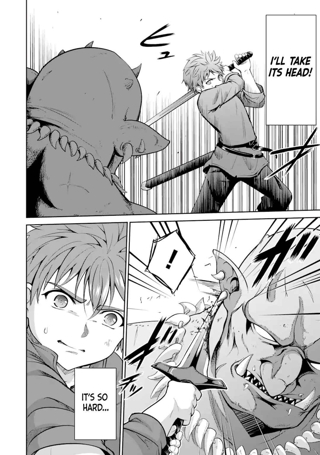 Ossan Boukensha no Okureta Eiyuu-tan - Kansha no Suburi o 1 nichi 1 man Kaishite itara, Kensei ga Deshi-iri Shigan ni Yatte Kita Chapter 1.1 - Page 36