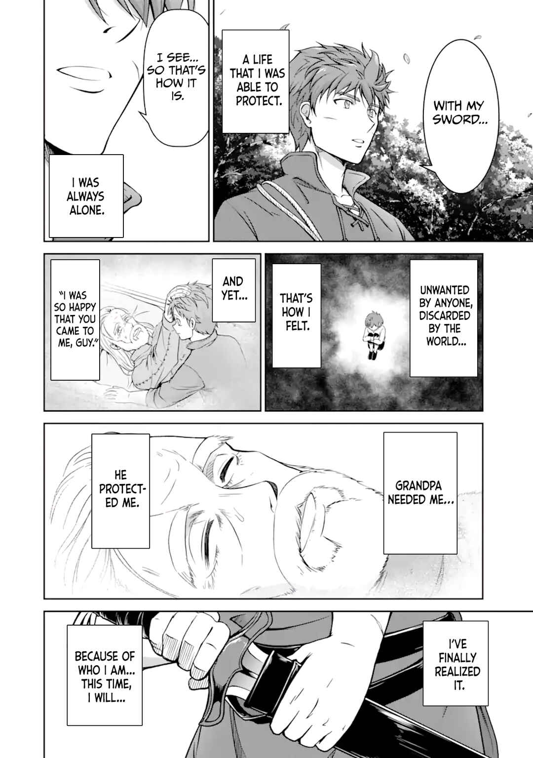 Ossan Boukensha no Okureta Eiyuu-tan - Kansha no Suburi o 1 nichi 1 man Kaishite itara, Kensei ga Deshi-iri Shigan ni Yatte Kita Chapter 1.1 - Page 46
