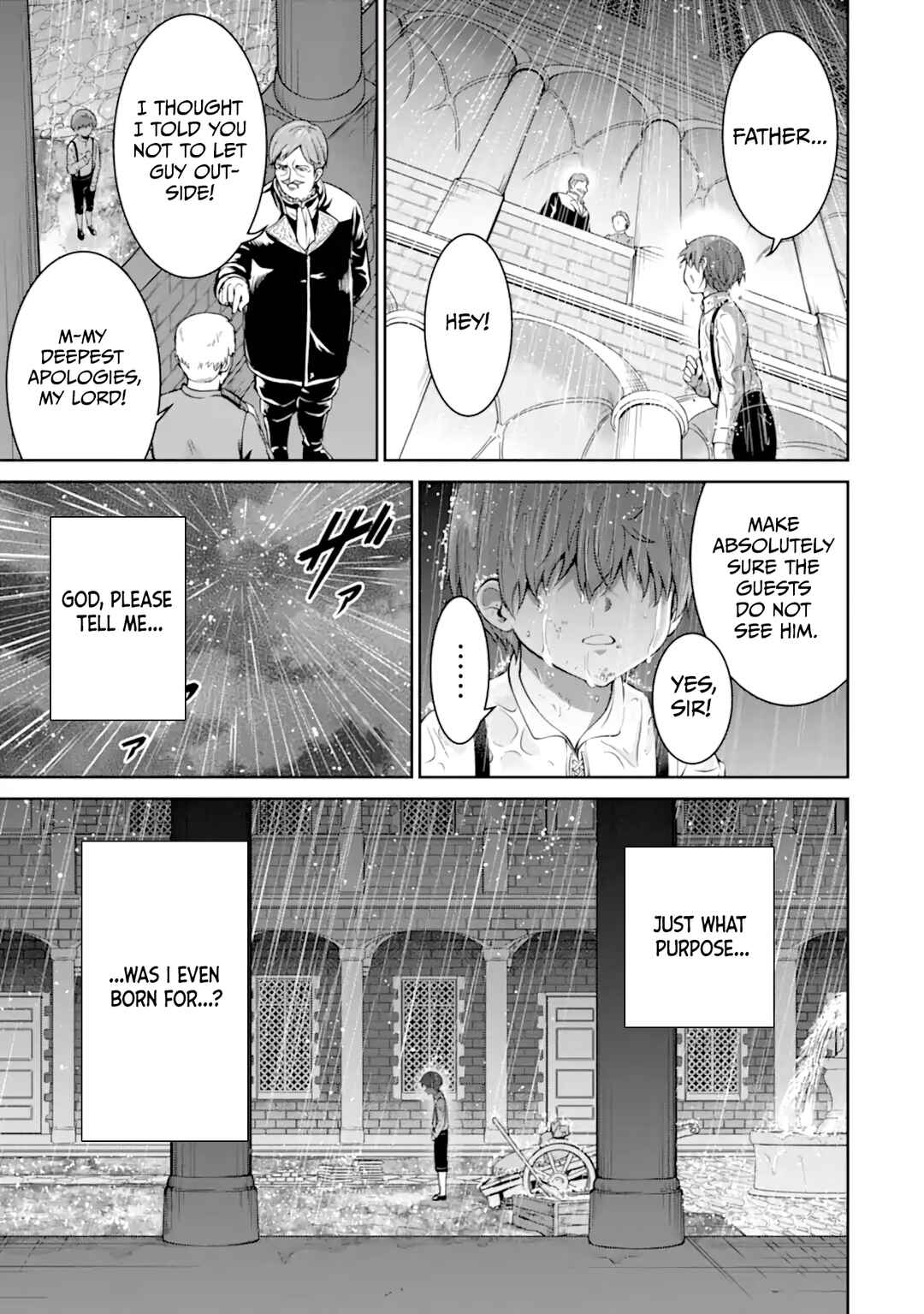 Ossan Boukensha no Okureta Eiyuu-tan - Kansha no Suburi o 1 nichi 1 man Kaishite itara, Kensei ga Deshi-iri Shigan ni Yatte Kita Chapter 1.1 - Page 6