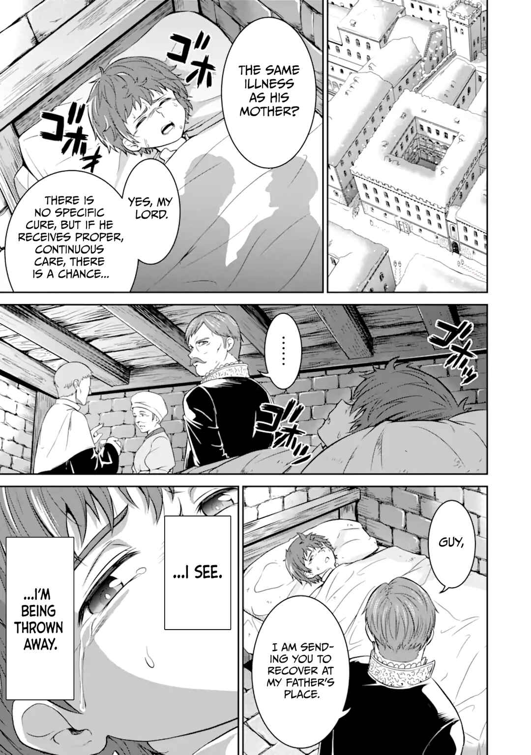 Ossan Boukensha no Okureta Eiyuu-tan - Kansha no Suburi o 1 nichi 1 man Kaishite itara, Kensei ga Deshi-iri Shigan ni Yatte Kita Chapter 1.1 - Page 8