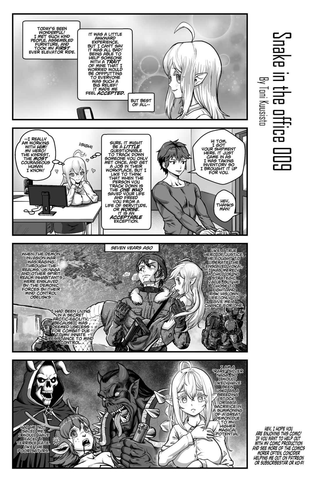 Snake in the Office Chapter 9 - Page 1