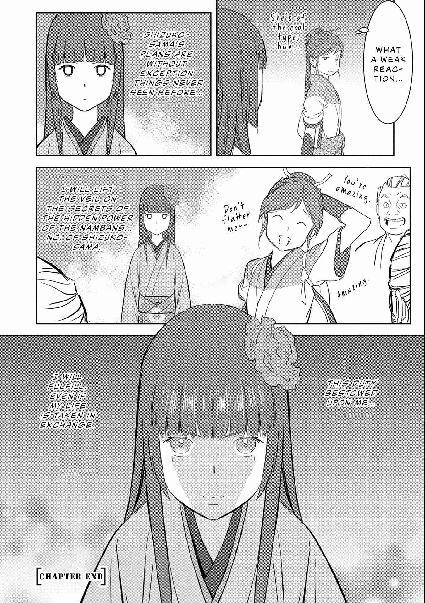 Sengoku Komachi Kuroutan Chapter 6 - Page 36