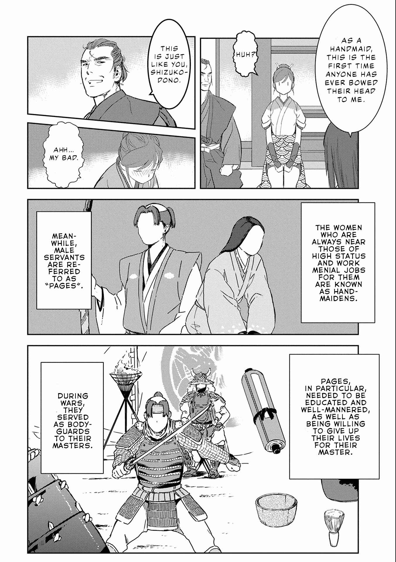 Sengoku Komachi Kuroutan Chapter 6 - Page 8