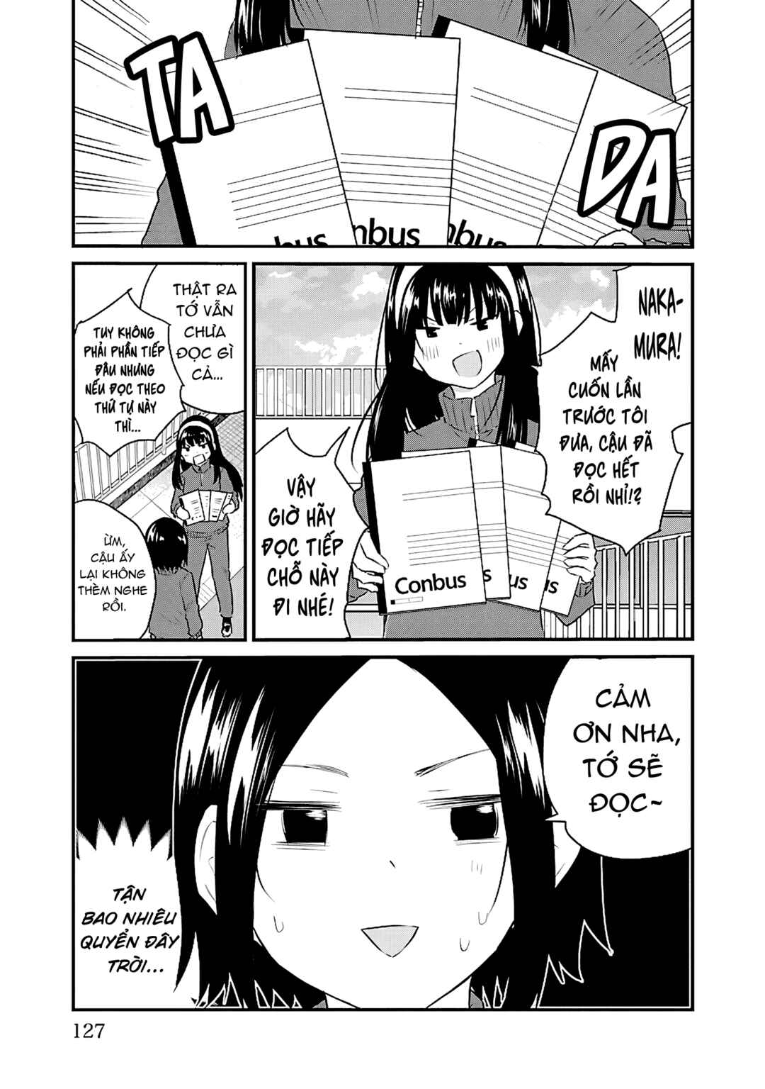 Koe ga dasenai Shoujo wa "Kanojo ga Yasashisugiru" to Omotte iru Chapter 54.3 - Page 3