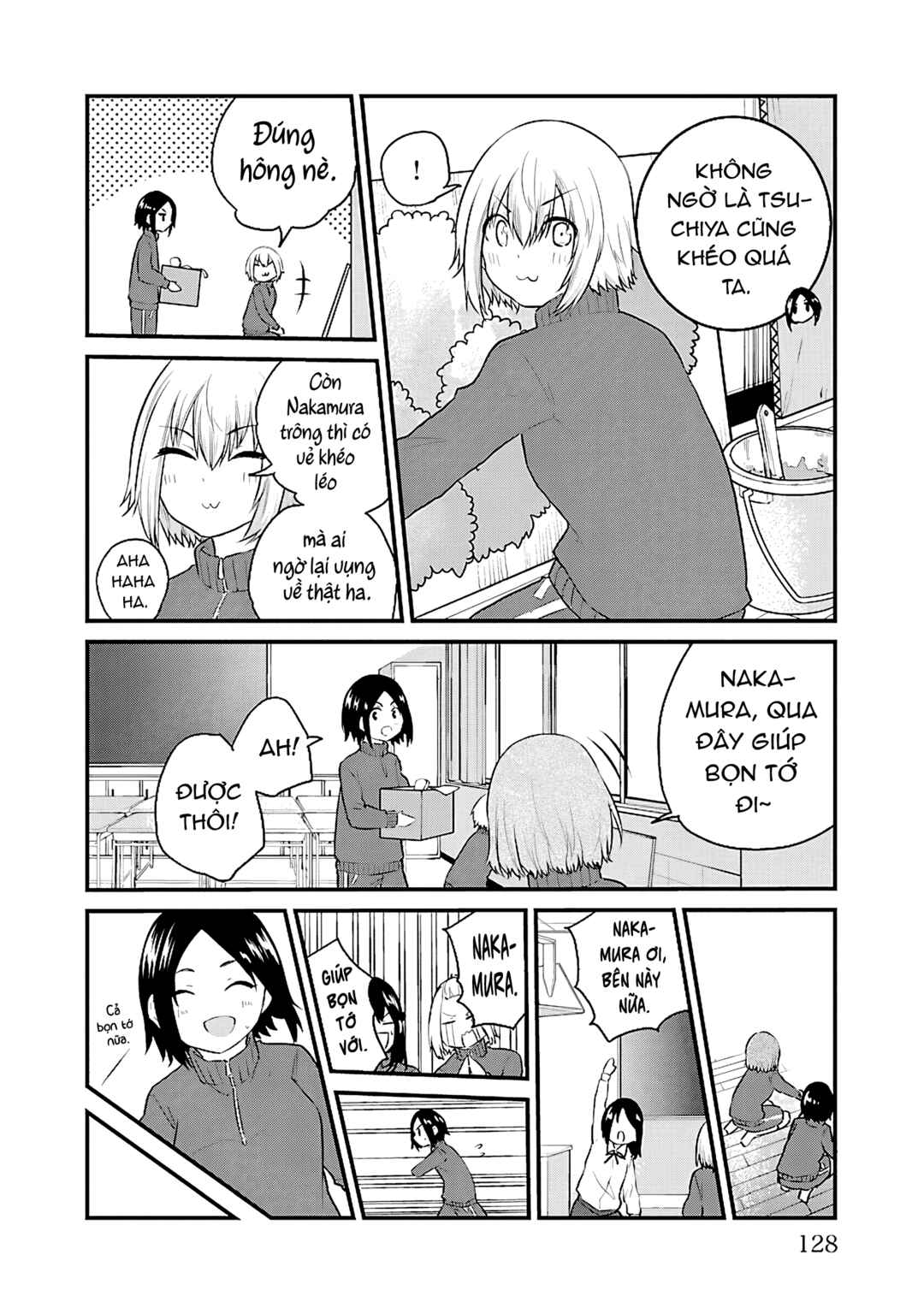 Koe ga dasenai Shoujo wa "Kanojo ga Yasashisugiru" to Omotte iru Chapter 54.3 - Page 4