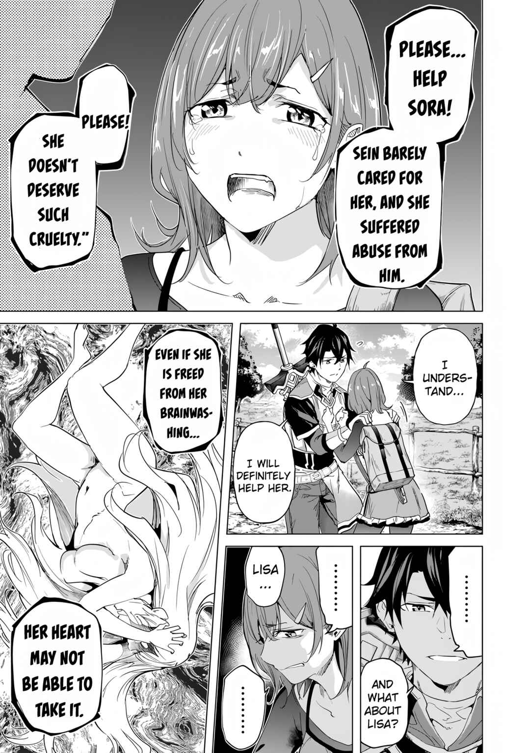 Keikenchi Chochiku de Nonbiri Shoushin Ryokou ~Yuusha to Koibito ni Tsuihou Sareta Senshi no Mujikaku Zamaa~ Chapter 23 - Page 21