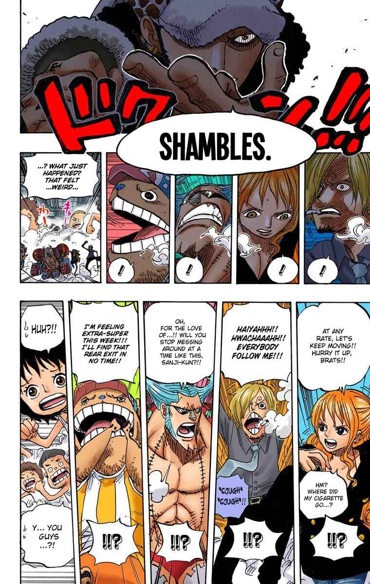 One Piece (Official Colored) Chapter 661 - Page 15