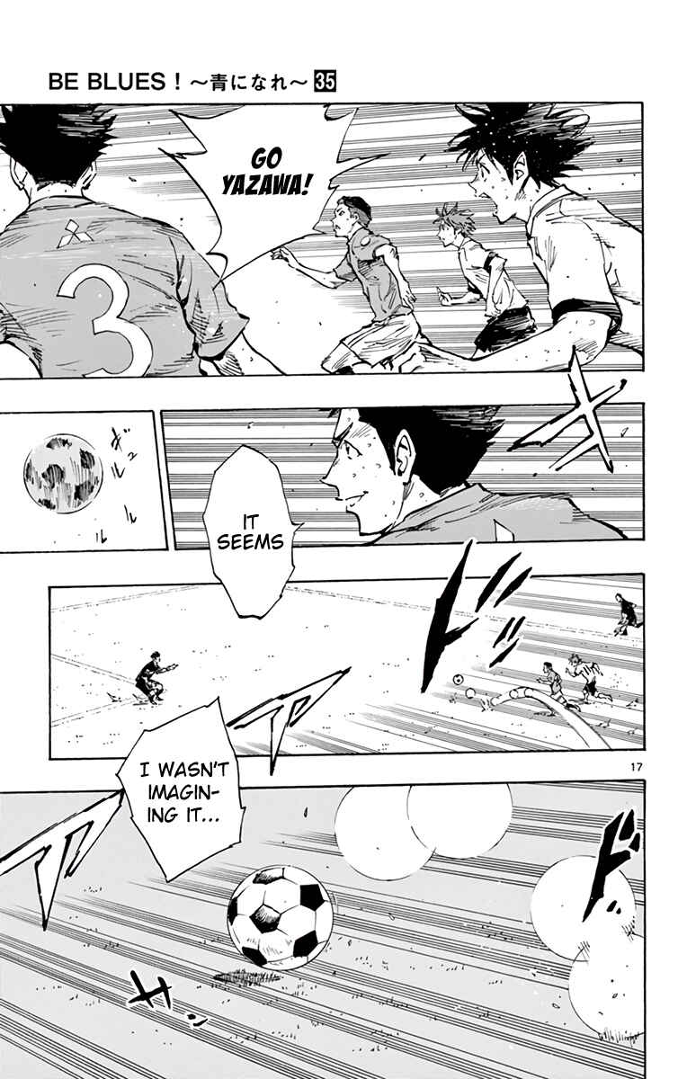 BE BLUES ~Ao ni Nare~ Chapter 343 - Page 16