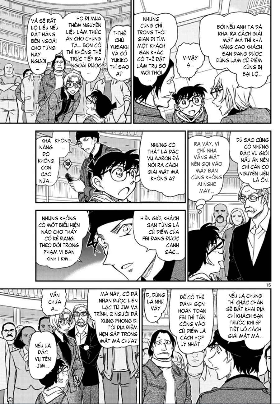 Meitantei Conan vs. Kuro-zukume no Otokotachi Chapter 23 - Page 19
