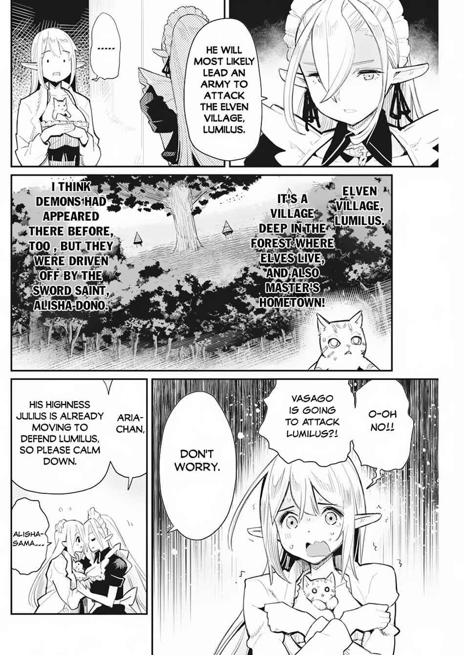 S-Rank Monster no "Behemoth" dakedo, Neko to Machigawarete Elf Musume no Pet to Shite Kurashitemasu Chapter 53 - Page 5
