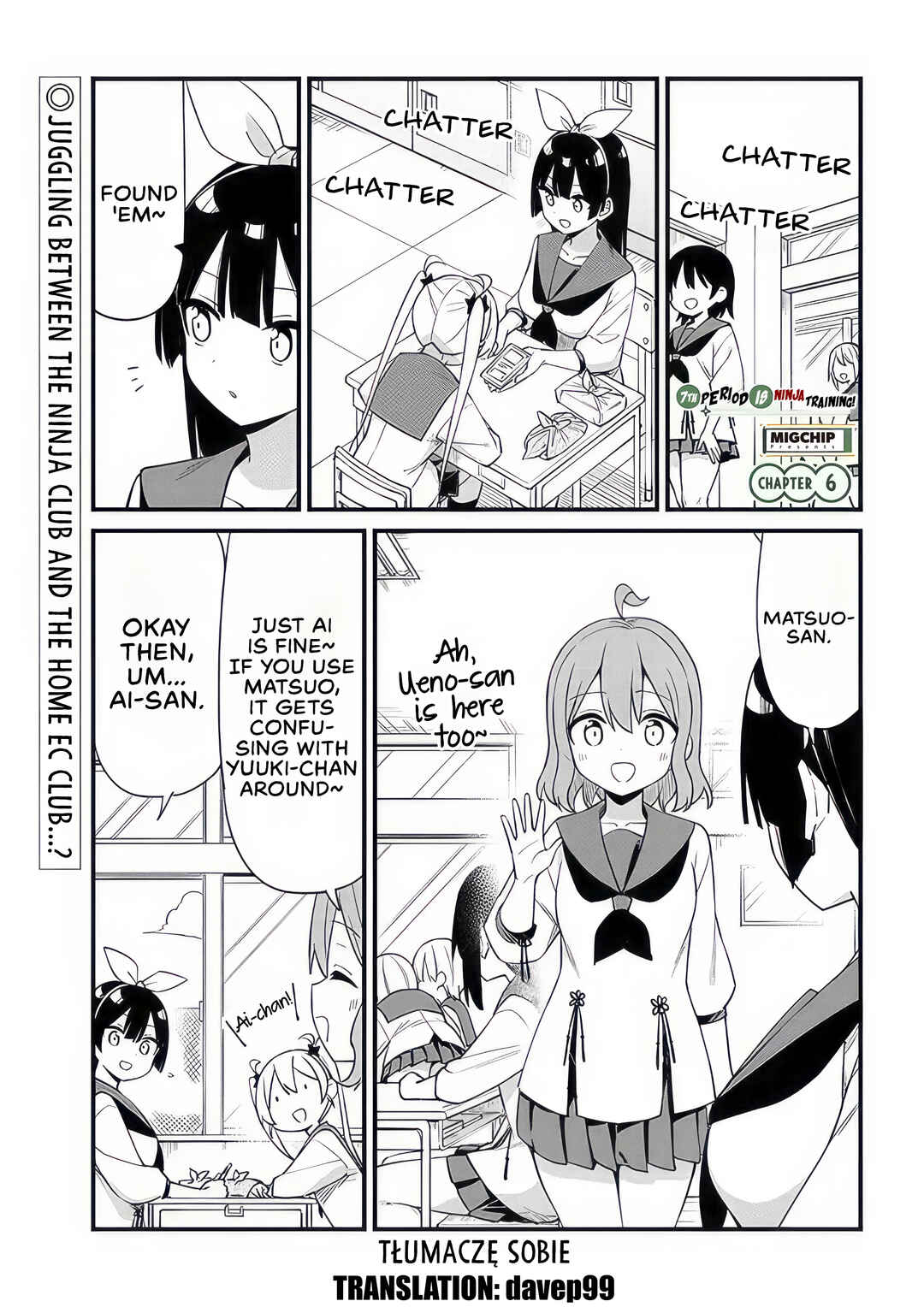 Shichi Genme wa Ninja Shugyou Desu! Chapter 6 - Page 1